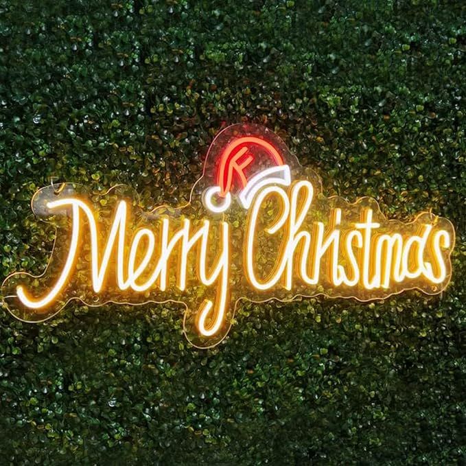 Merry Christmas Neon Signs Board