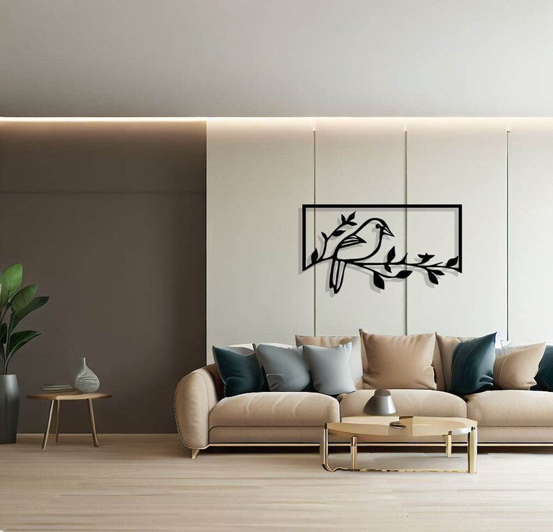 Wood  Birds Wall Art – Nature-Inspired Wall Decor
