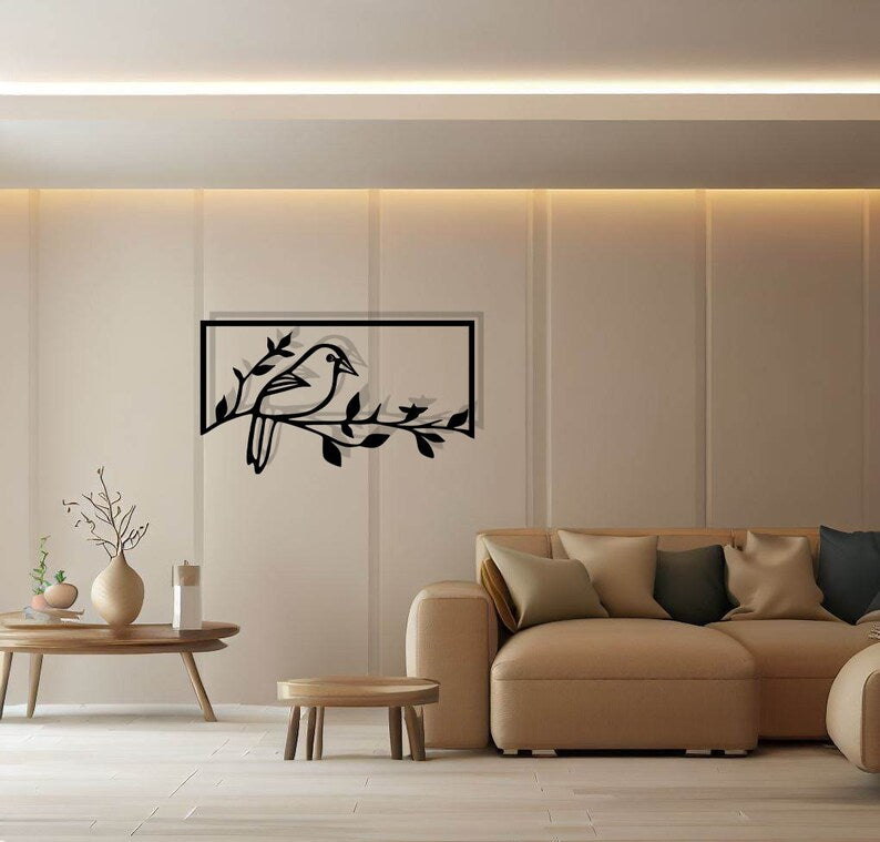 Wood  Birds Wall Art – Nature-Inspired Wall Decor