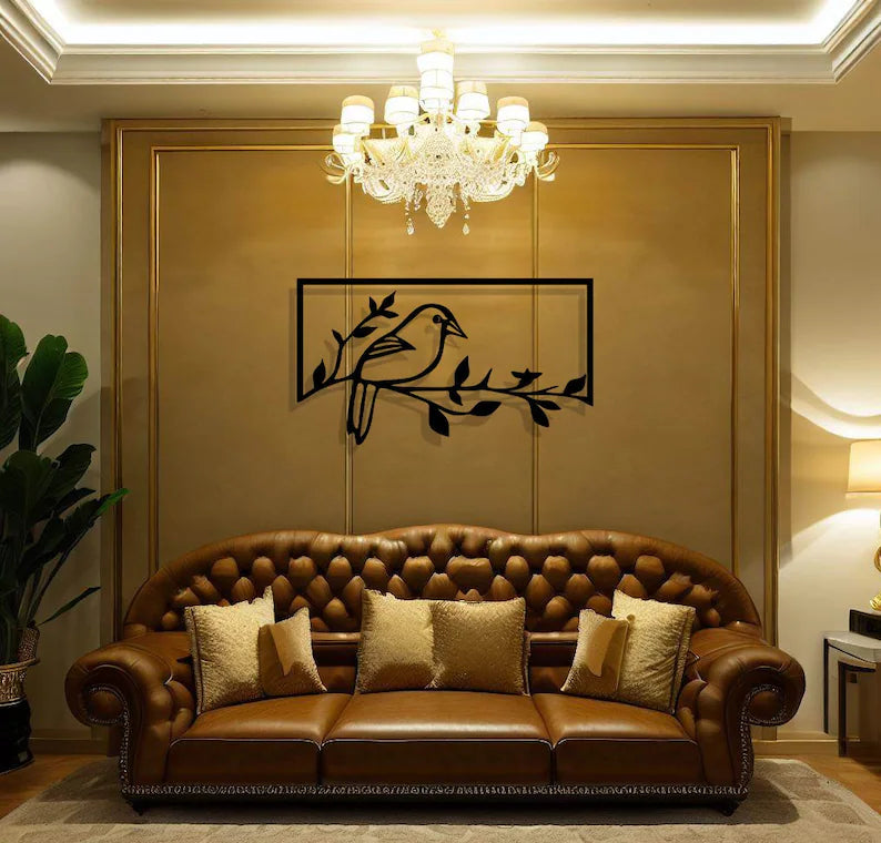 Wood  Birds Wall Art – Nature-Inspired Wall Decor