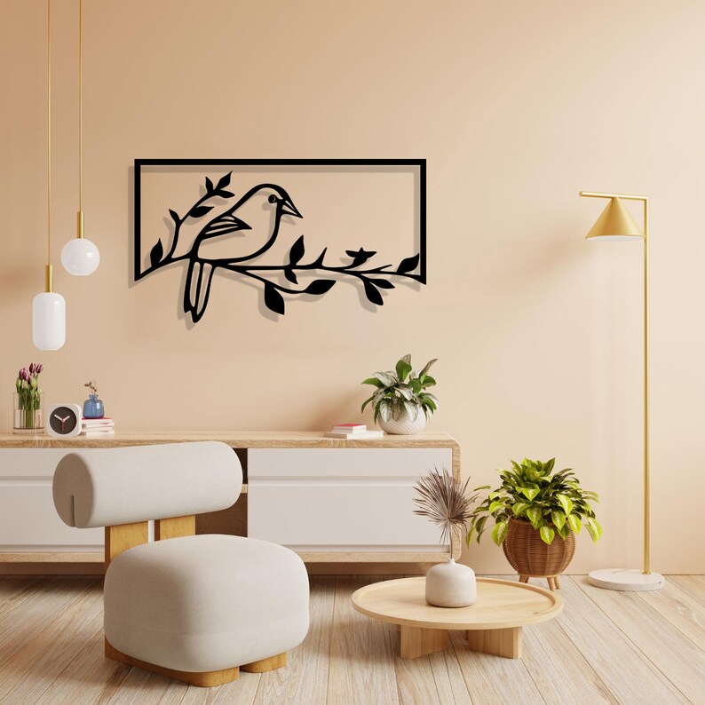 Wood  Birds Wall Art – Nature-Inspired Wall Decor