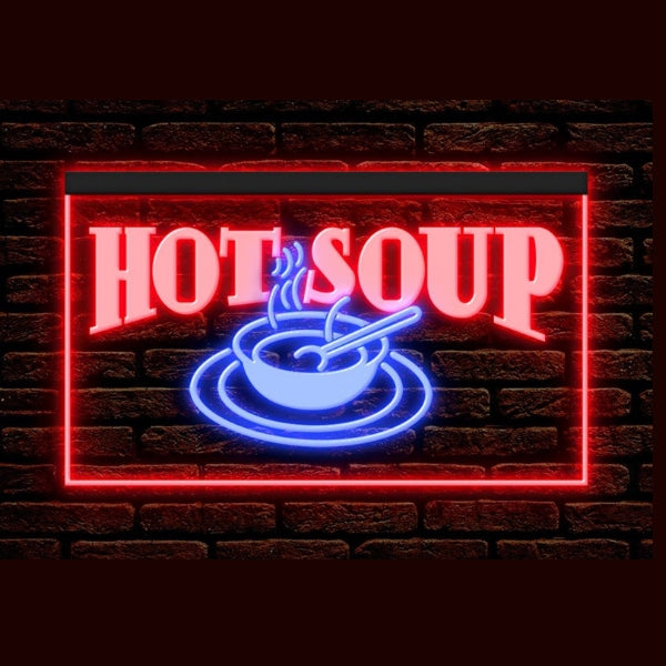 Hot Soup Neon Sign for Cafe