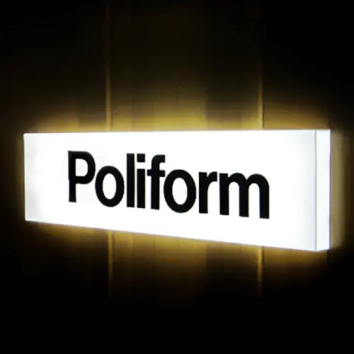 2D Acrylic Letter Signage - Neon Mantra