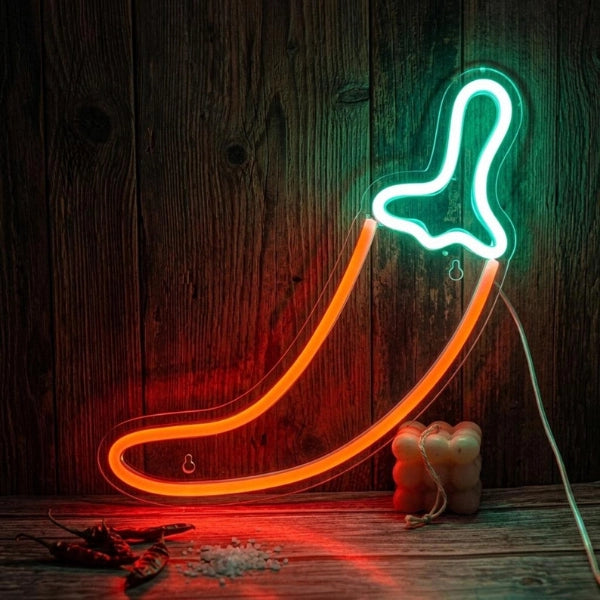 Pizza Neon Sign for Restaurant Wall Decor