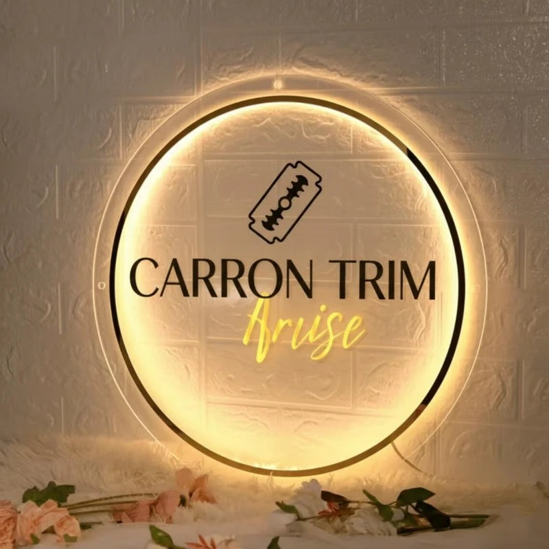 3D Acrylic Business Logo Lights