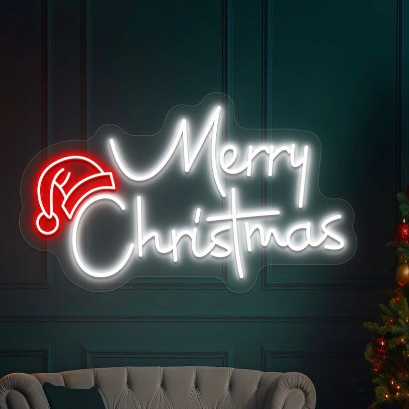 Neon Christmas Decor