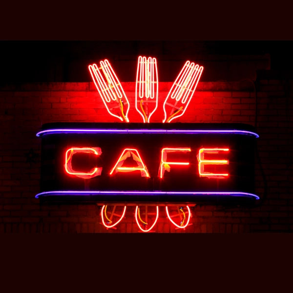 Cafe Neon Sign Board LED Light