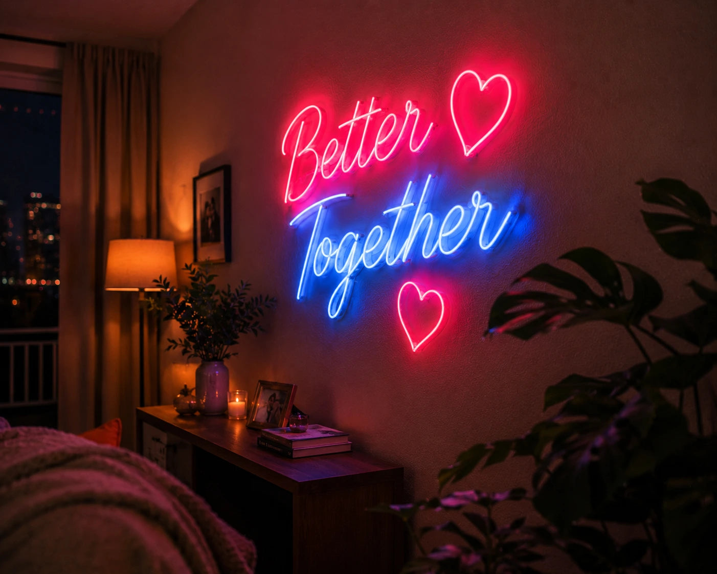 Always Better Together Neon Light Wall Decor