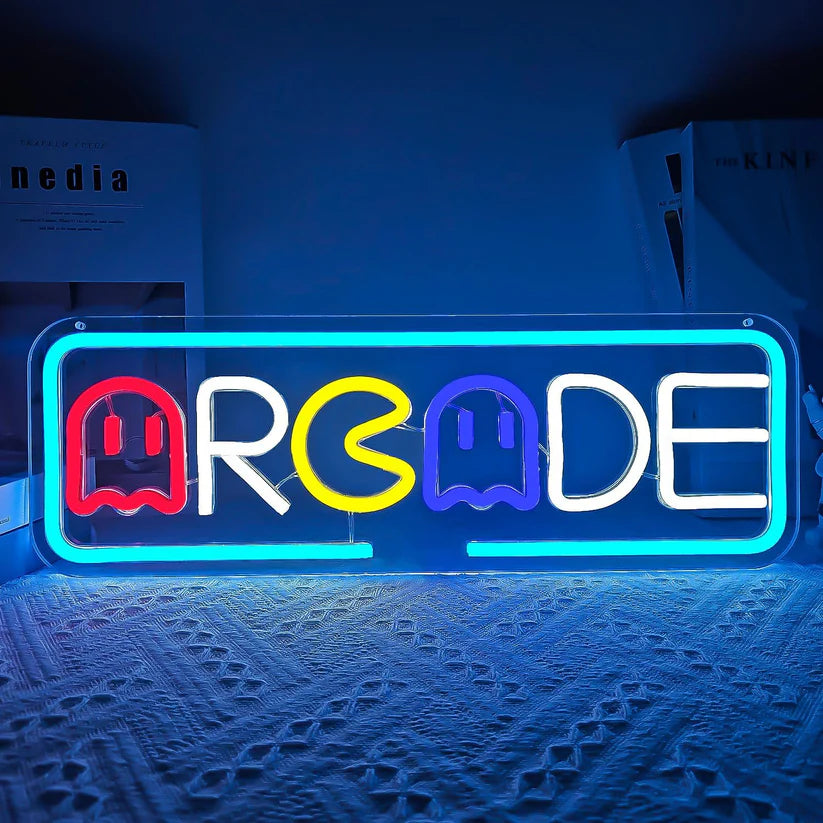 Arcade Gaming Custom Neon Signboard