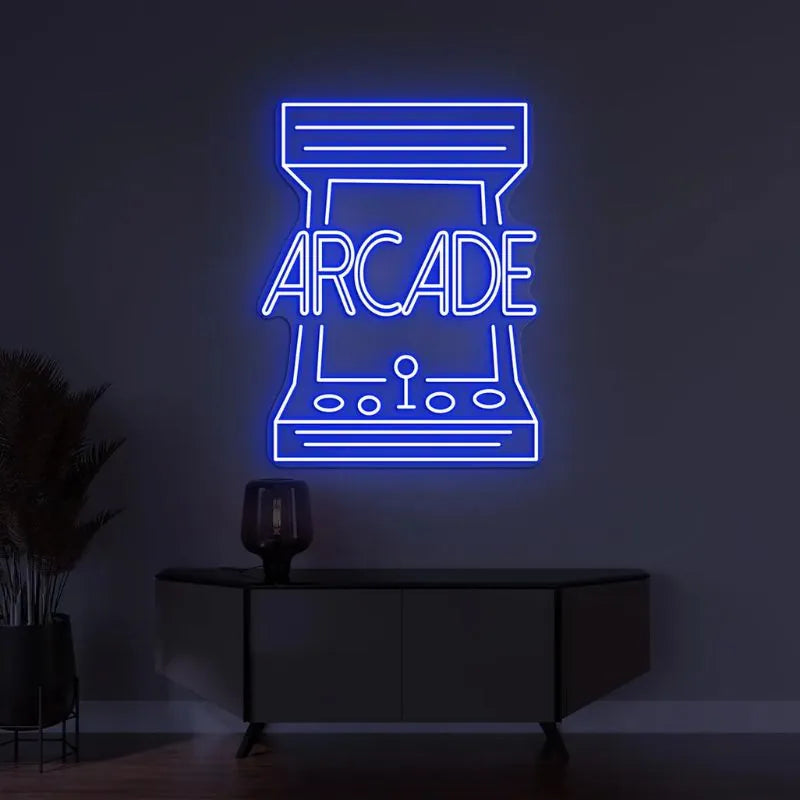 Arcade LED Light Neon Sign Game