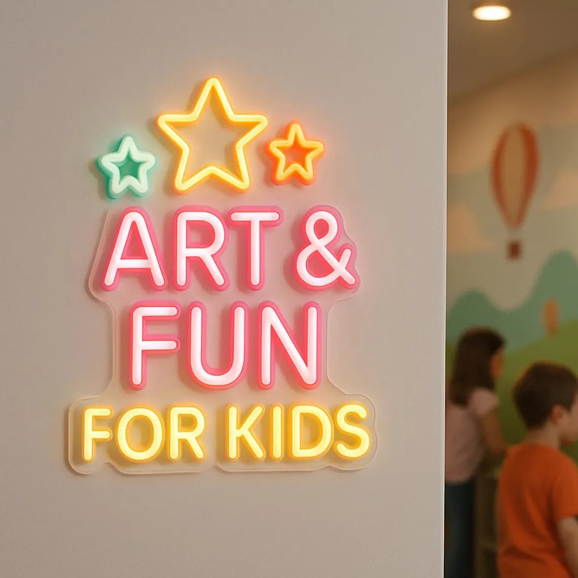 Art Fun for Kids Neon LED Sign