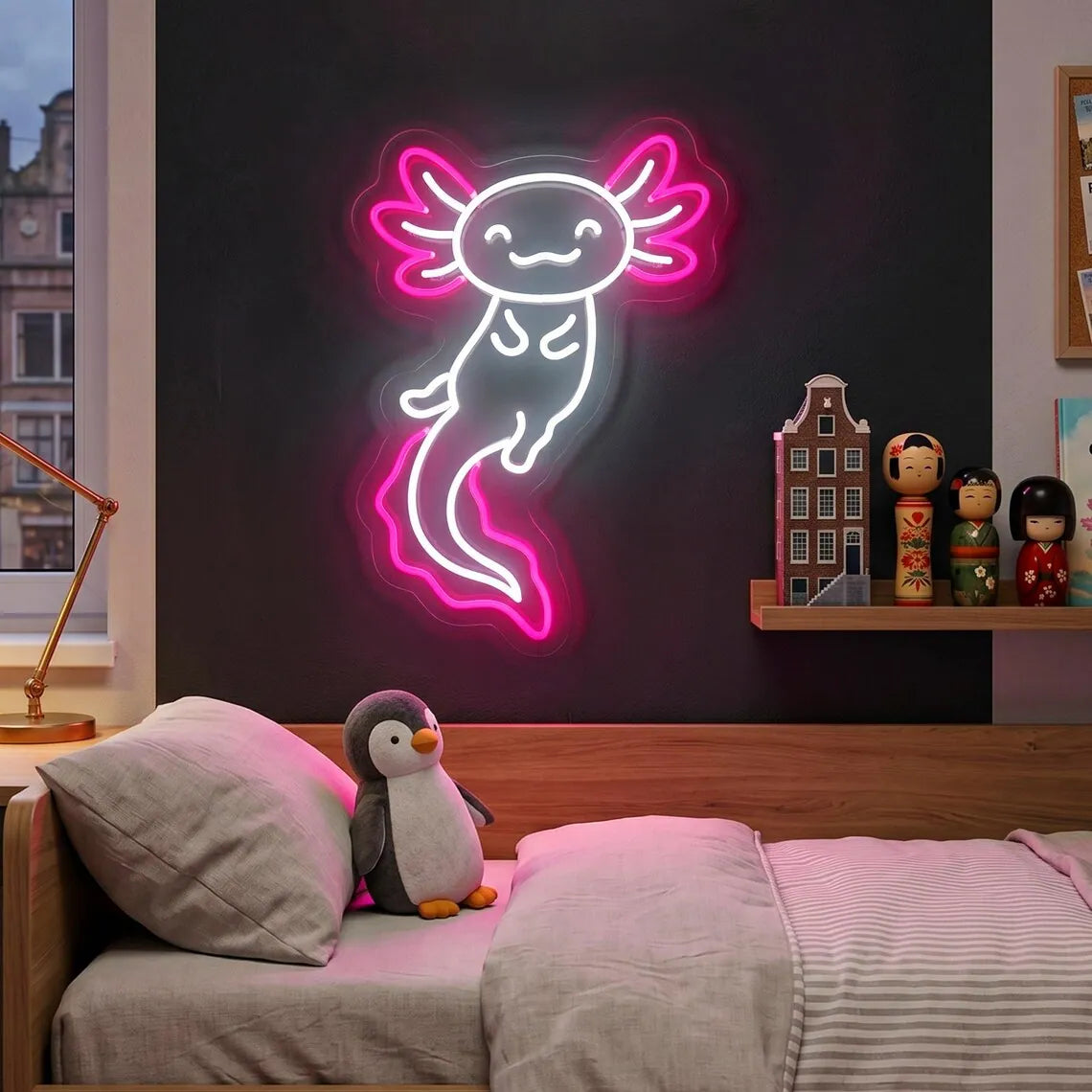 Axolotl Neon Sign