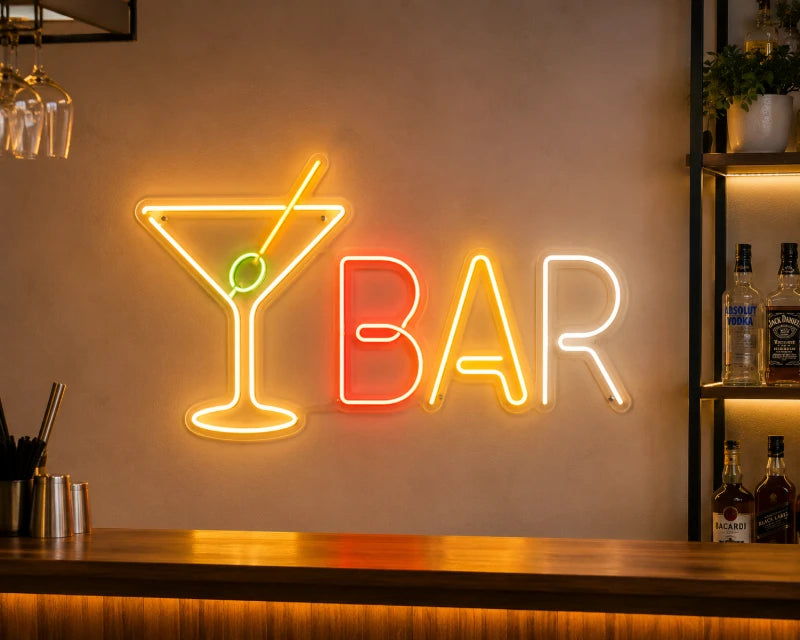 BAR Neon Sign New