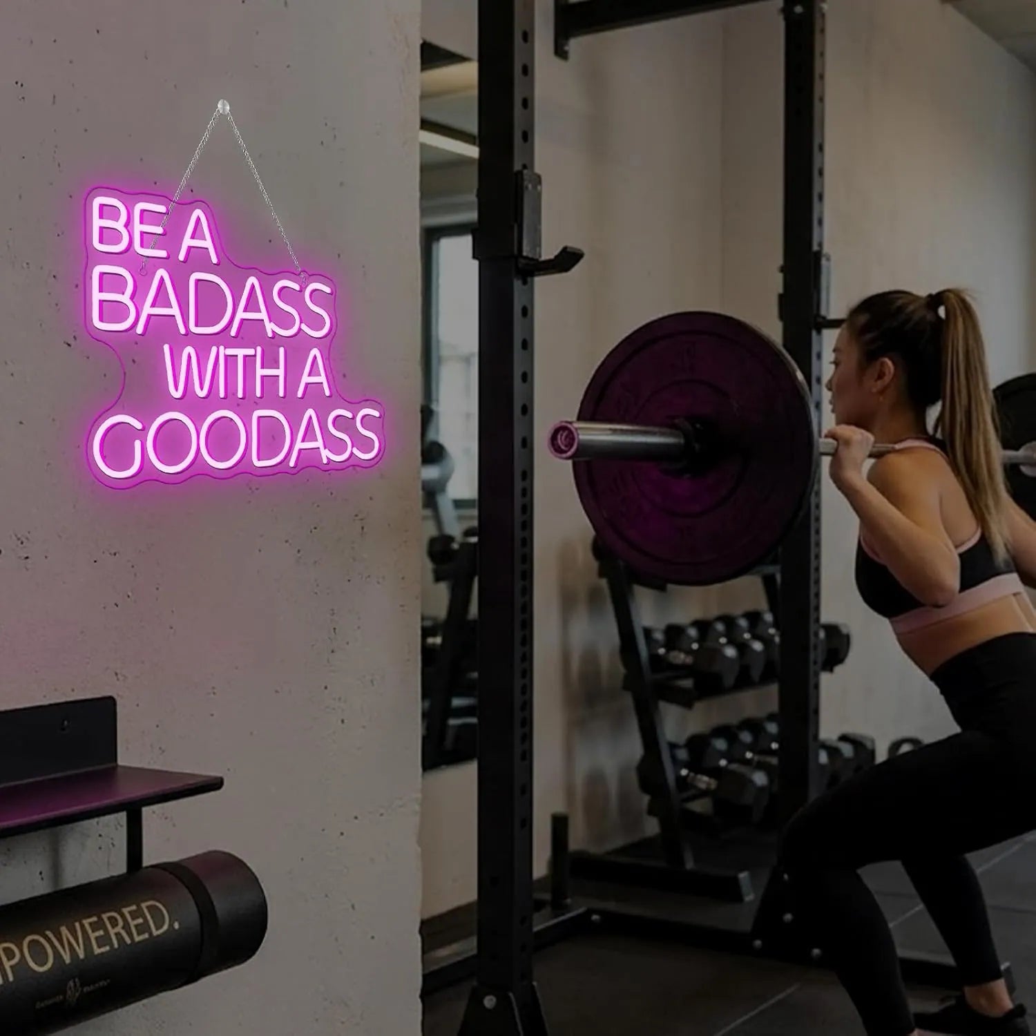 Be A Badass With A Good Ass Neon Sign LED Light