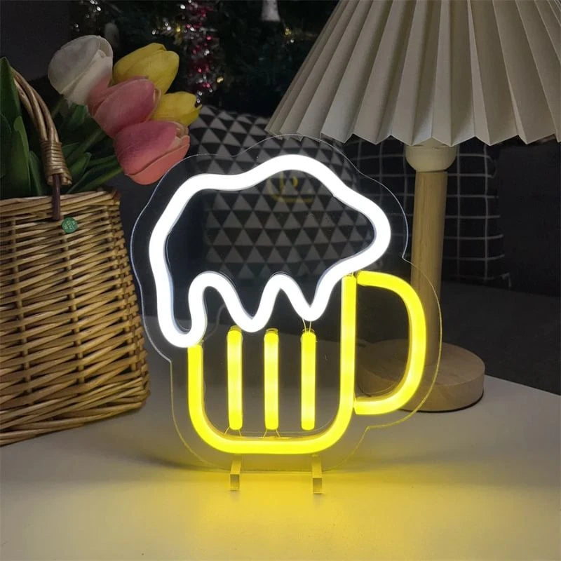 Bar LED Neon Acrylic Lightbox