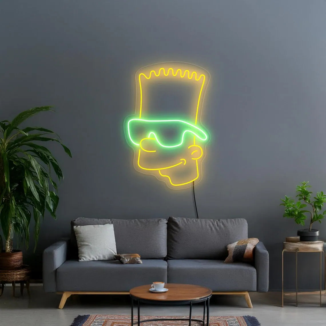 Bart Simpson Neon Sign