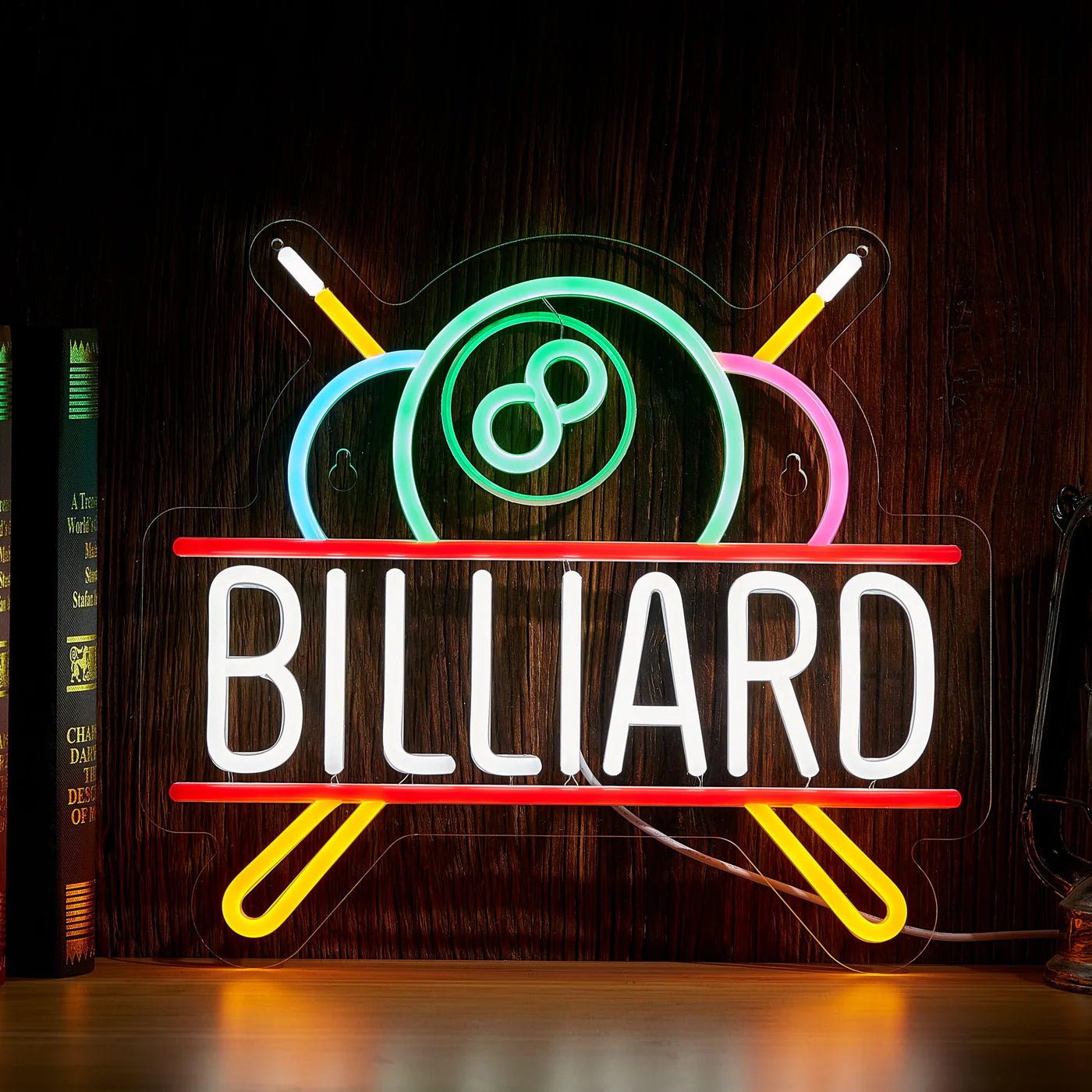 Billiards Neon Sign LED Light