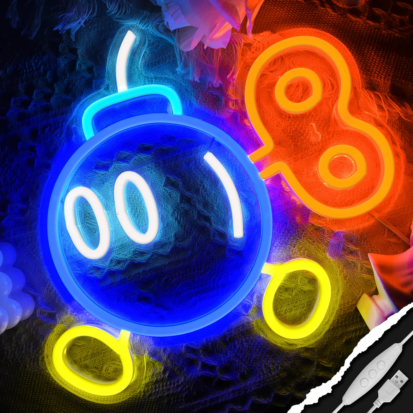 Bomb Custom Neon Sign Maker