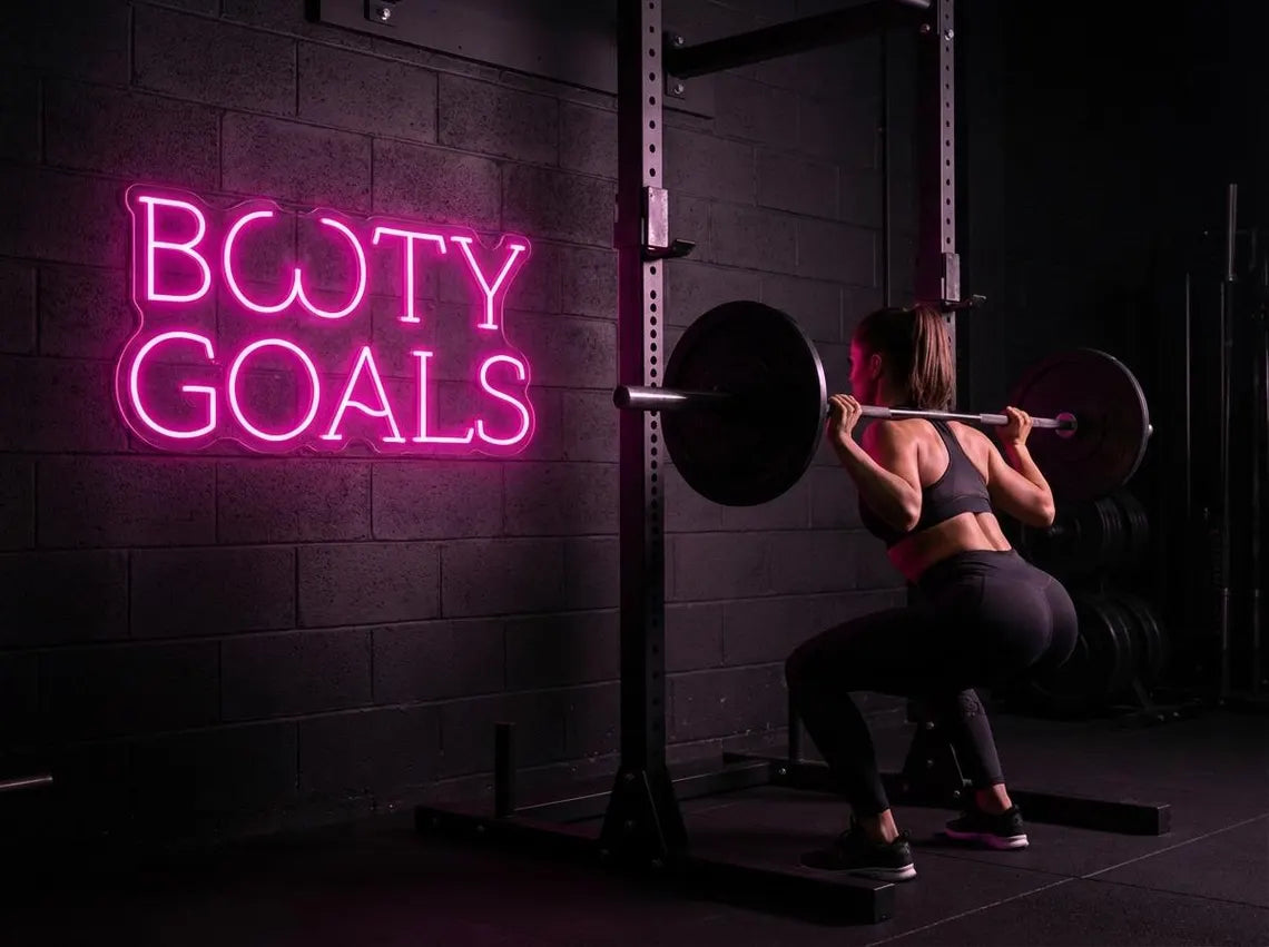 Booty Goals LED Neon Sign