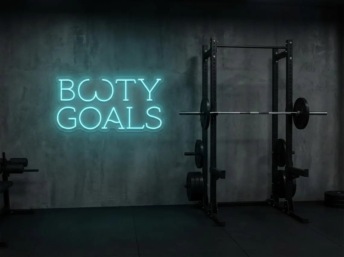Booty Goals LED Neon Sign
