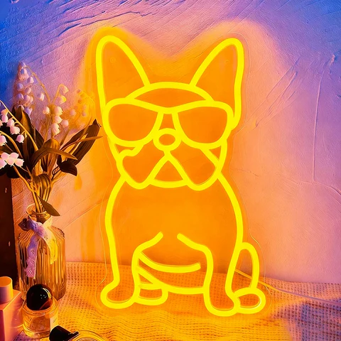 Bulldog Neon Light Sign