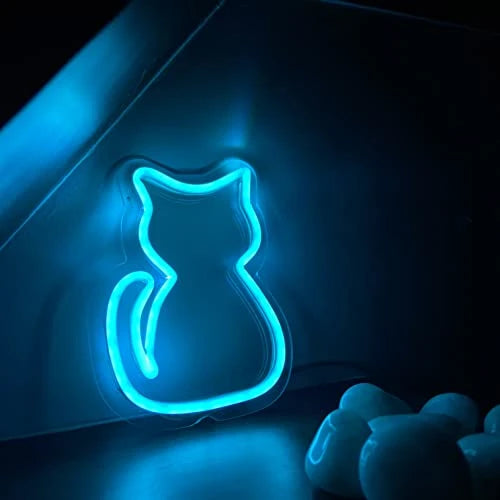 Cat LED Neon Sign