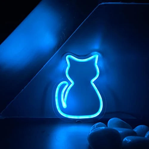 Cat LED Neon Sign