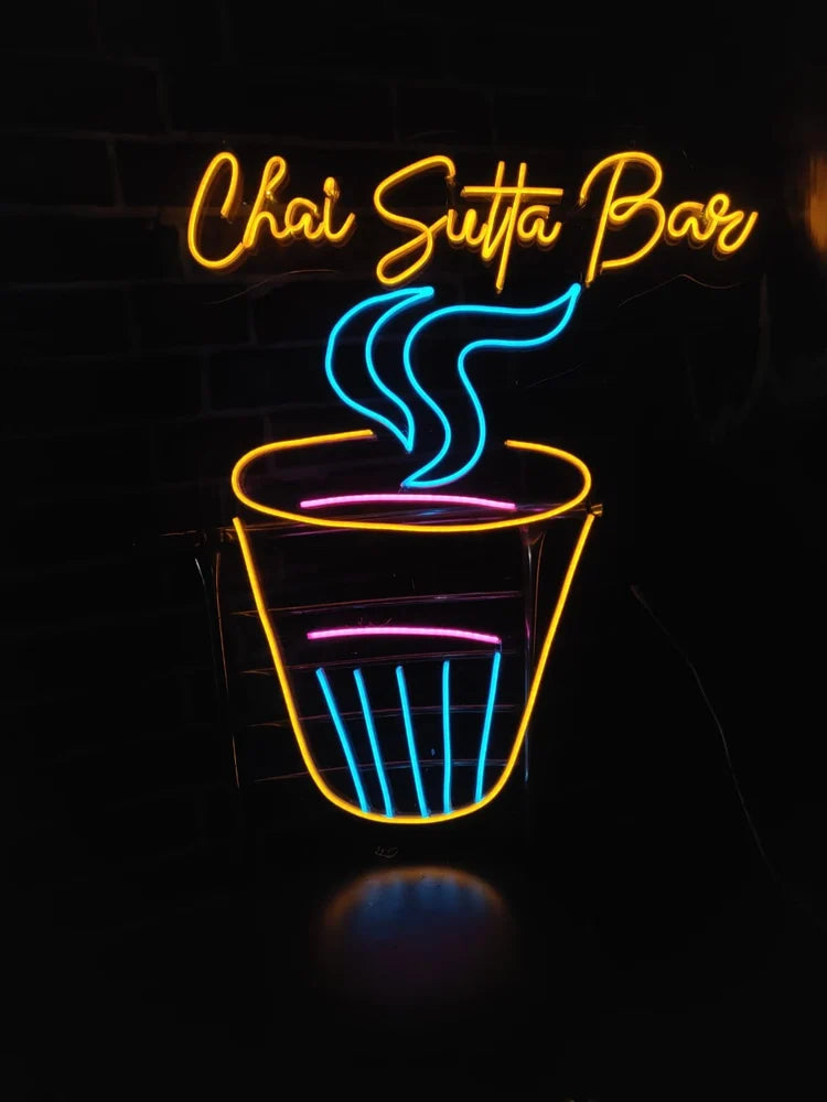 Chai Sutta Bar Neon Sign