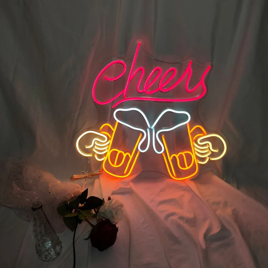 Bar LED Neon Acrylic Lightbox