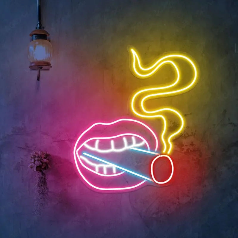 Cigar Neon Sign LED Light
