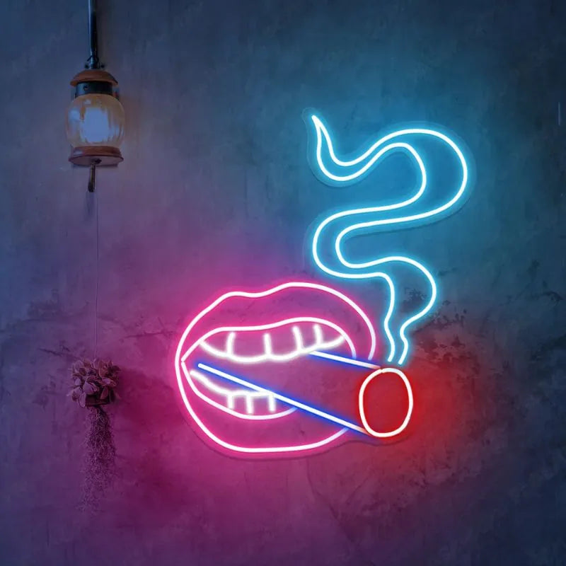 Cigar Neon Sign LED Light