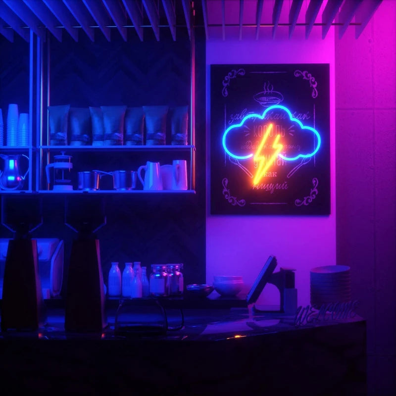 Cloud LED Neon Light Wall Light