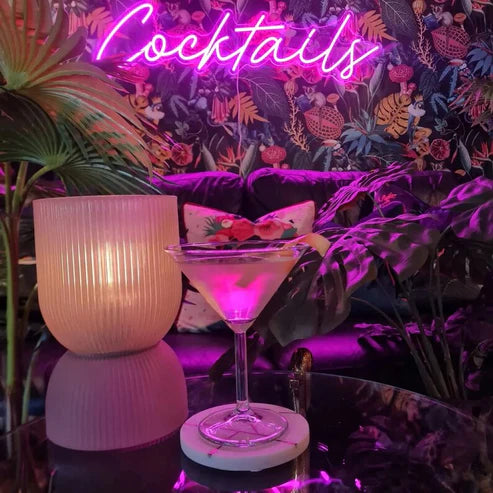 Cocktails Neon Sign