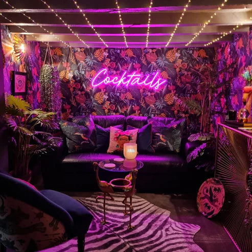 Cocktails Neon Sign