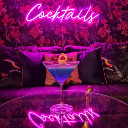 Cocktails Neon Sign