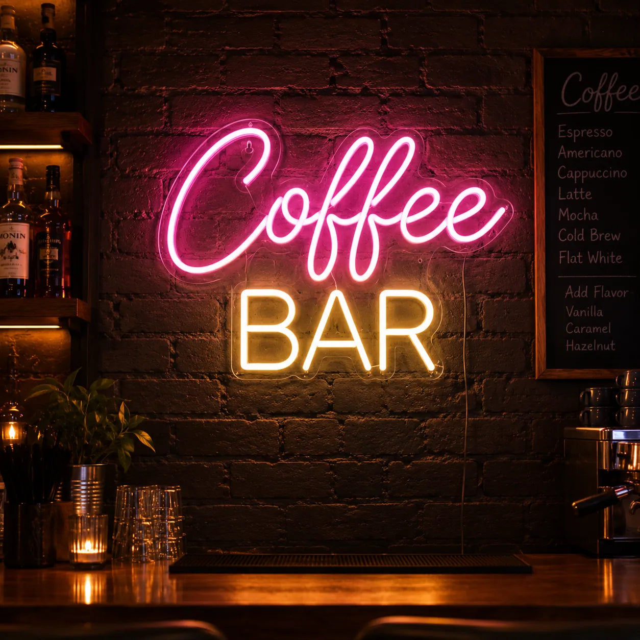 Coffee BAR LED Neon Sign