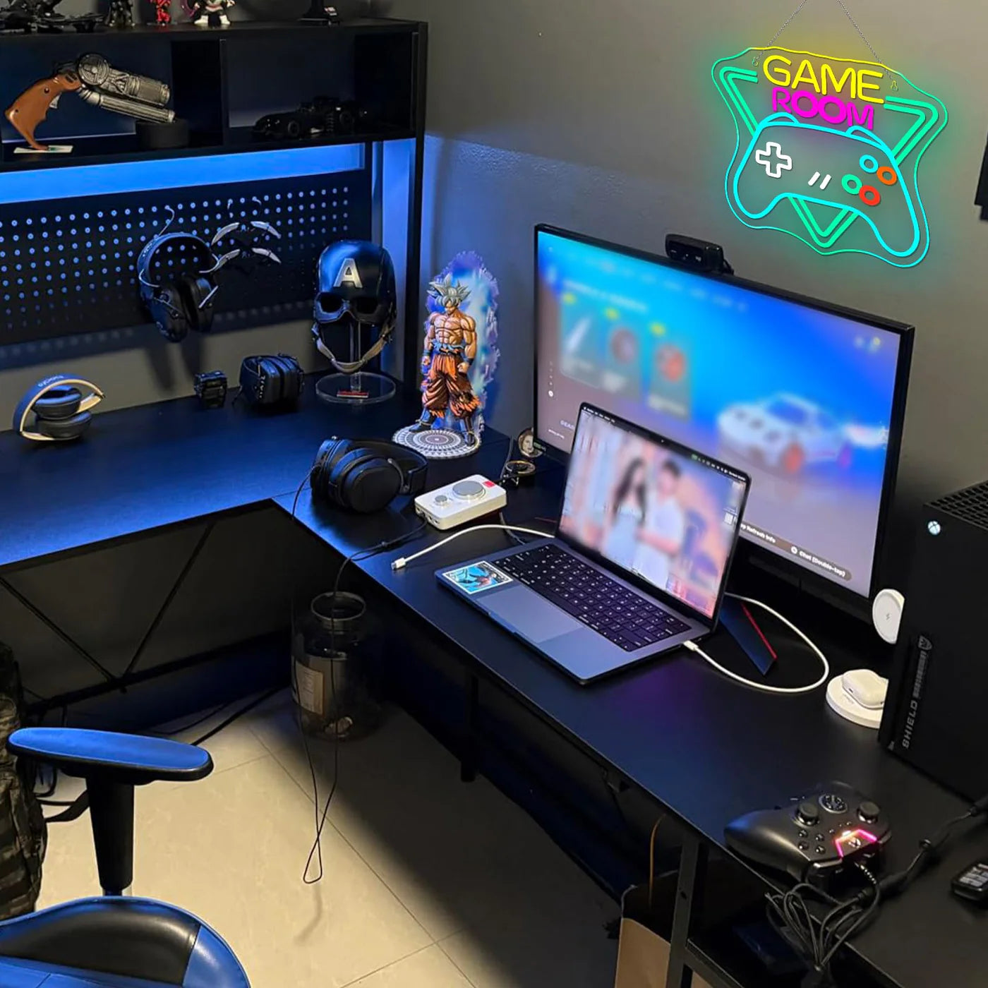 Colorful Gamerneon Neon Sign For Game Room Decor