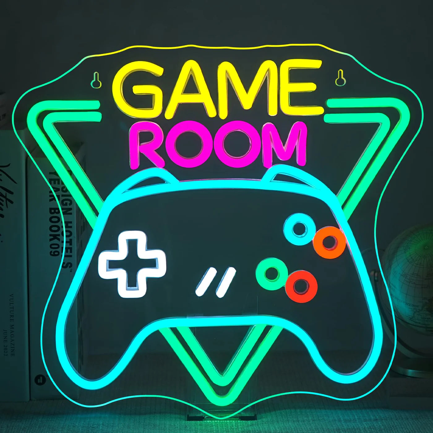 Colorful Gamerneon Neon Sign For Game Room Decor