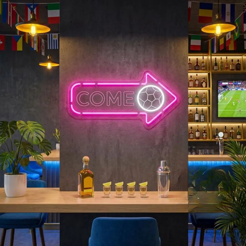 Come Neon LED Sign Neon Sign