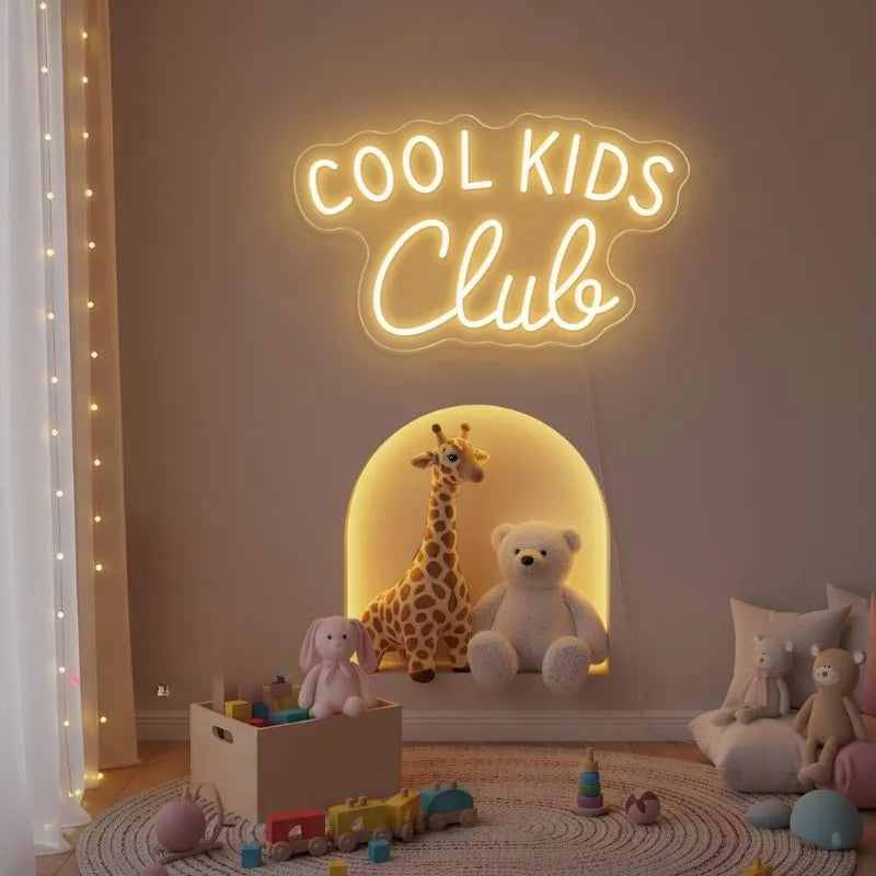 Cool Kids Club Neon Lights