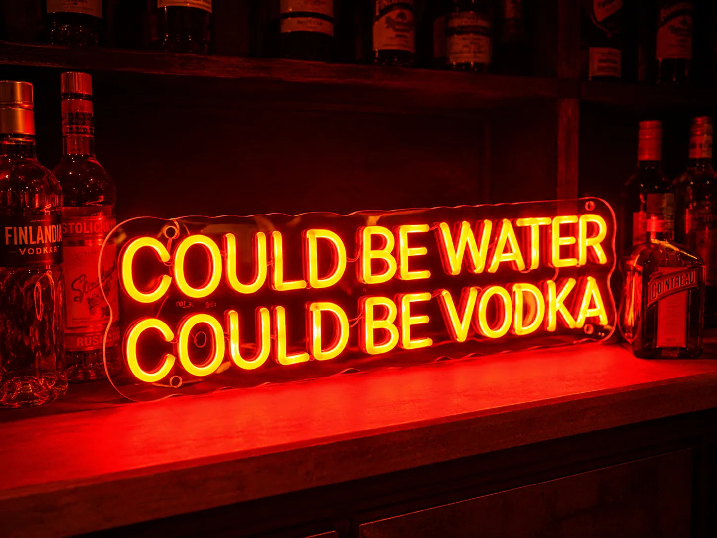 Could Be Vodka Neon Sign