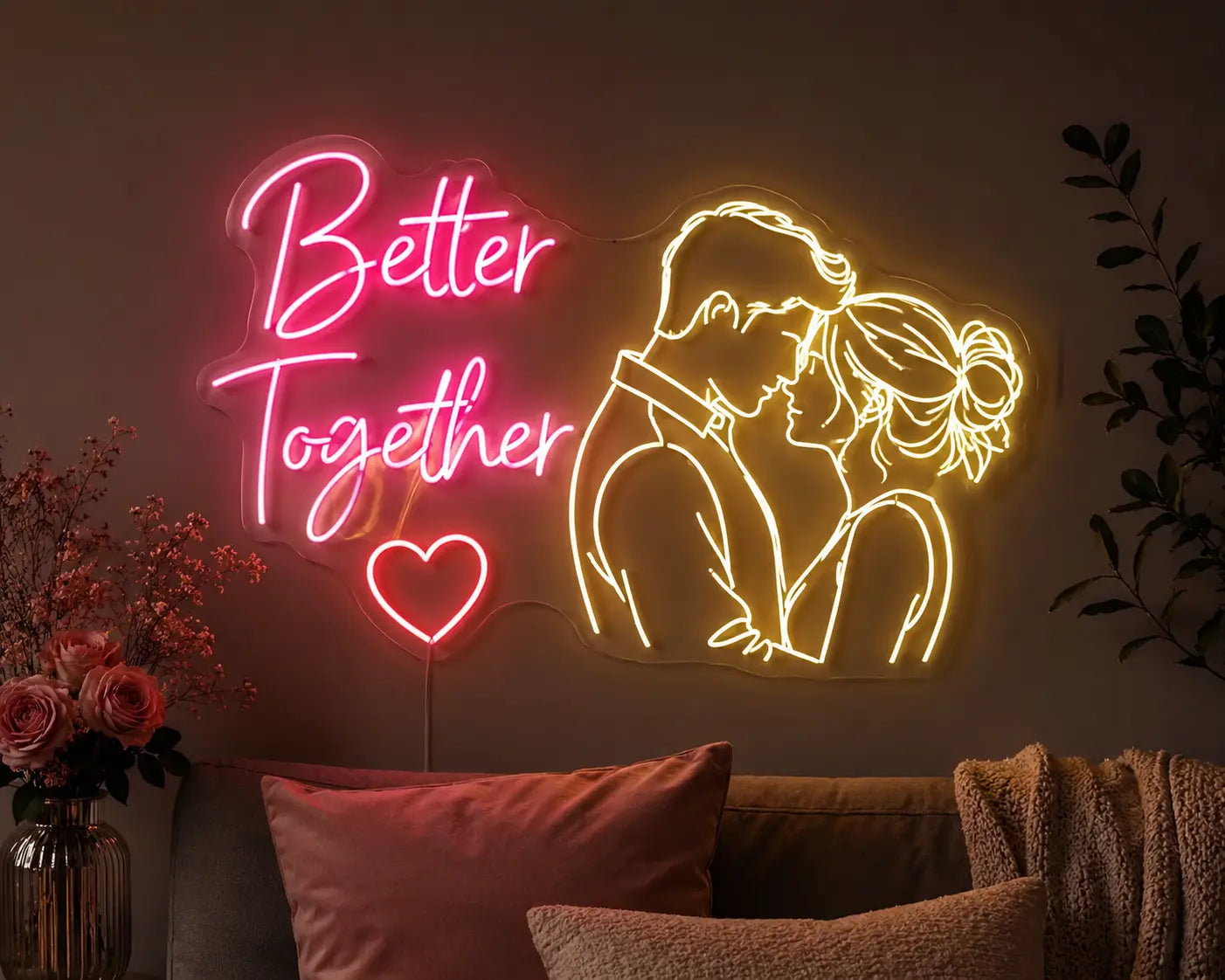 Couple Neon Signs – Light Up Your Love Story