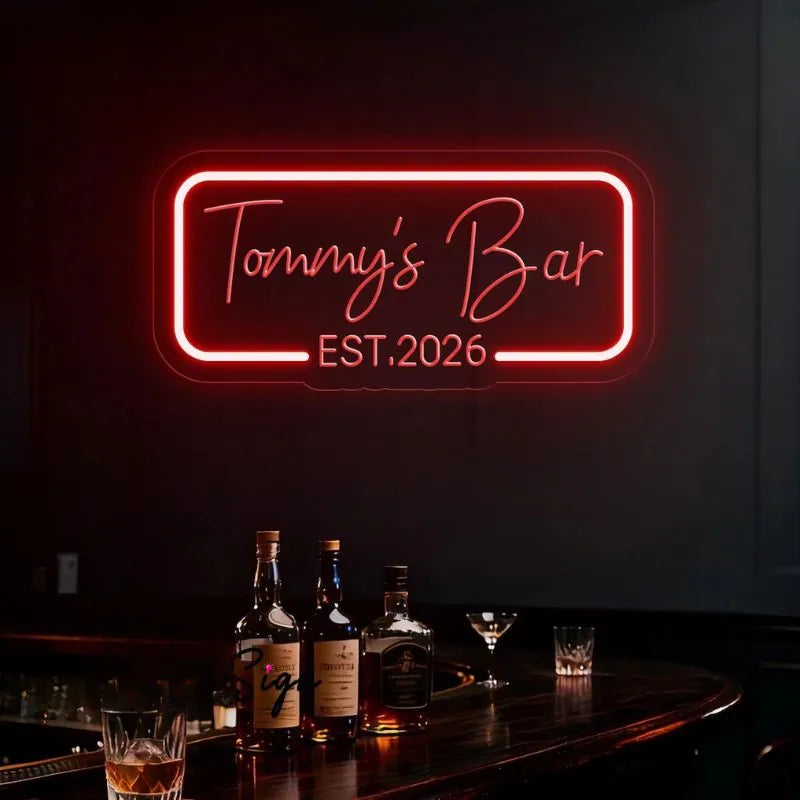 Custom Bar Name Neon Sign