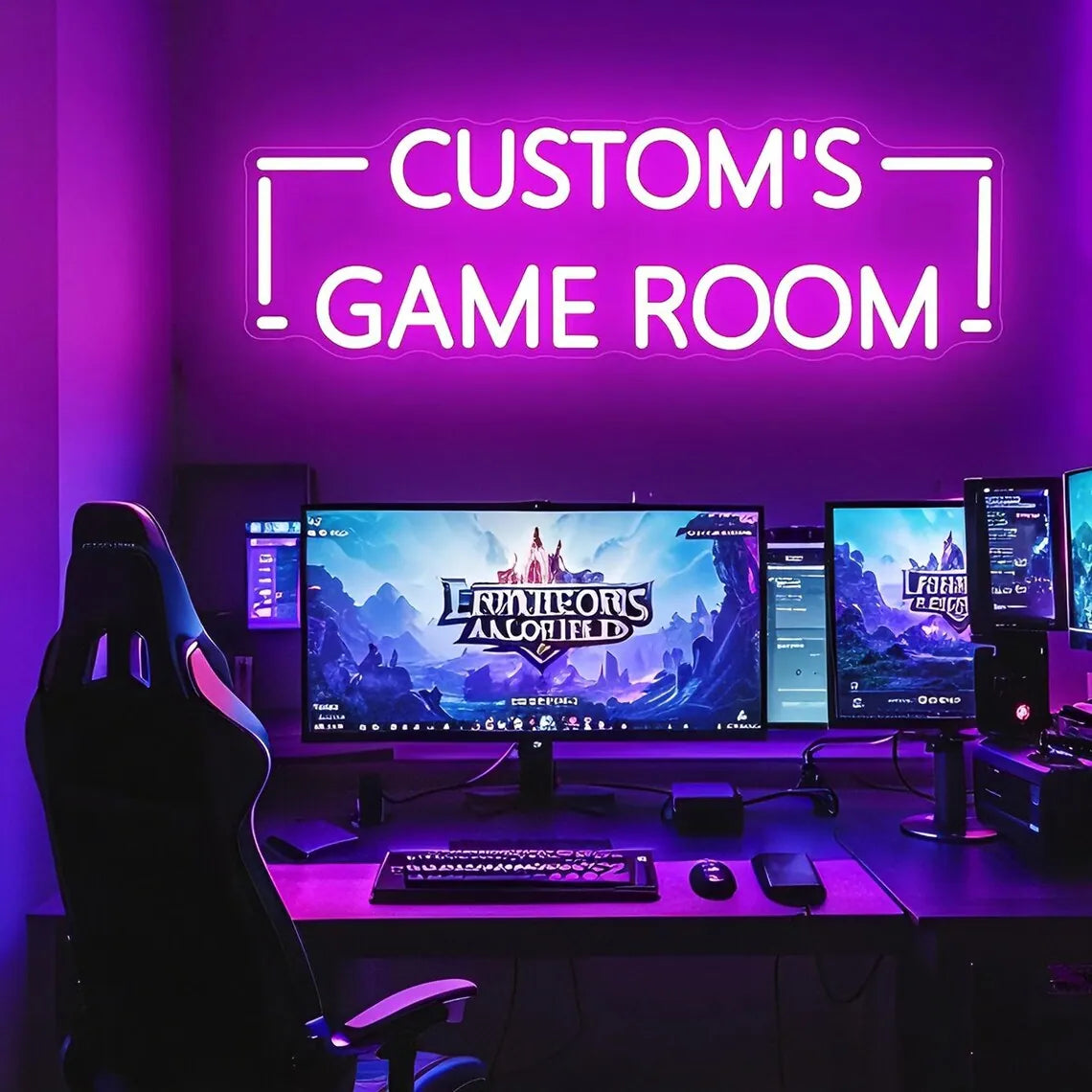 Custom Game Room Neon Sign LED Light