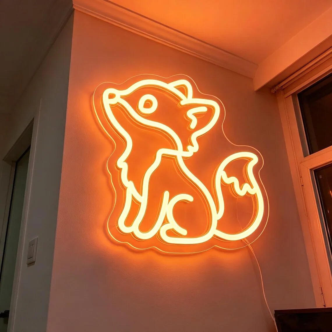 Cute Fox Neon Sign