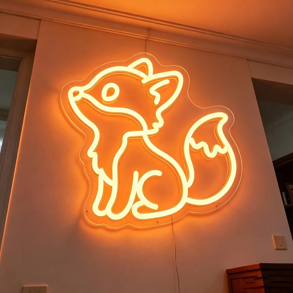 Cute Fox Neon Sign