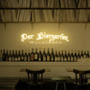 Der Biergarten Neon Sign