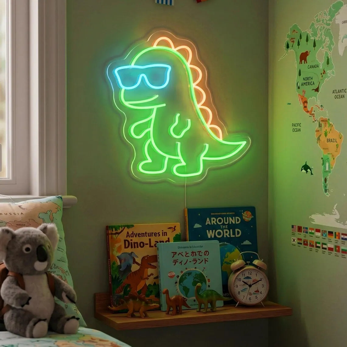 Dinosaur Neon Sign