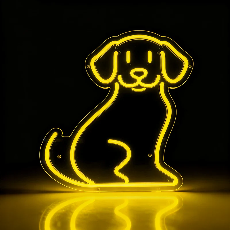 Dog LED Neon Sign