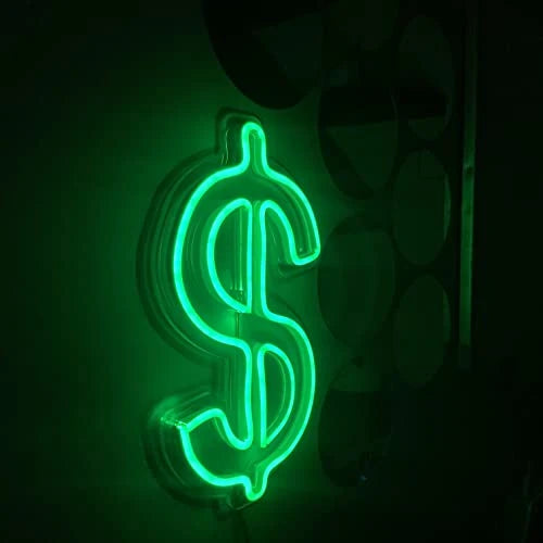 Dollar LED Neon Sign